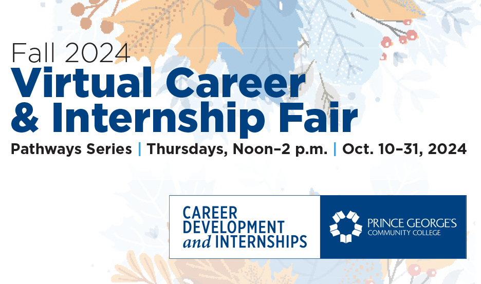 Our Virtual Career and Internship Fair starts on Thursday, Oct. 10! Connect with top employers and recruiters, gain insights, and network with industry professionals. Visit the link below to register!