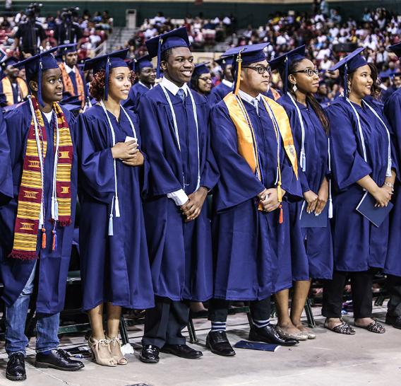 PGCC Students at Commencement