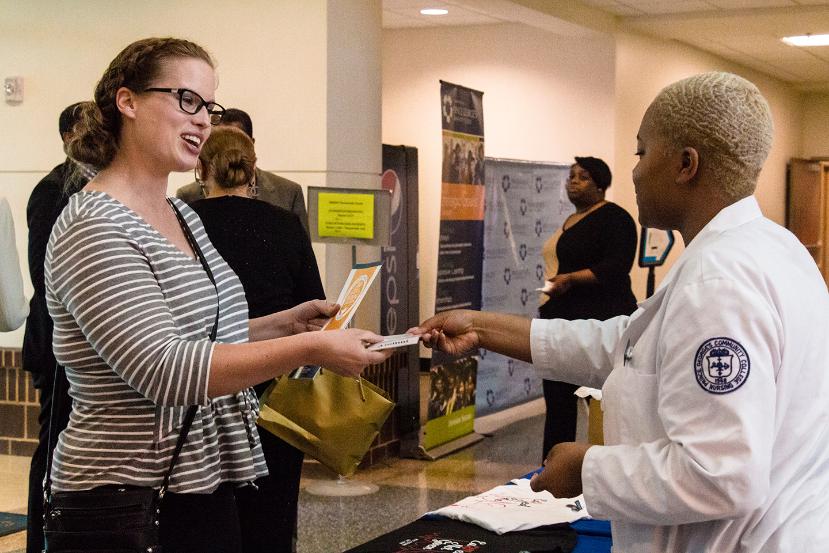 Nursing Students at Career Fair