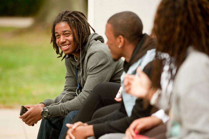 PGCC students on campus