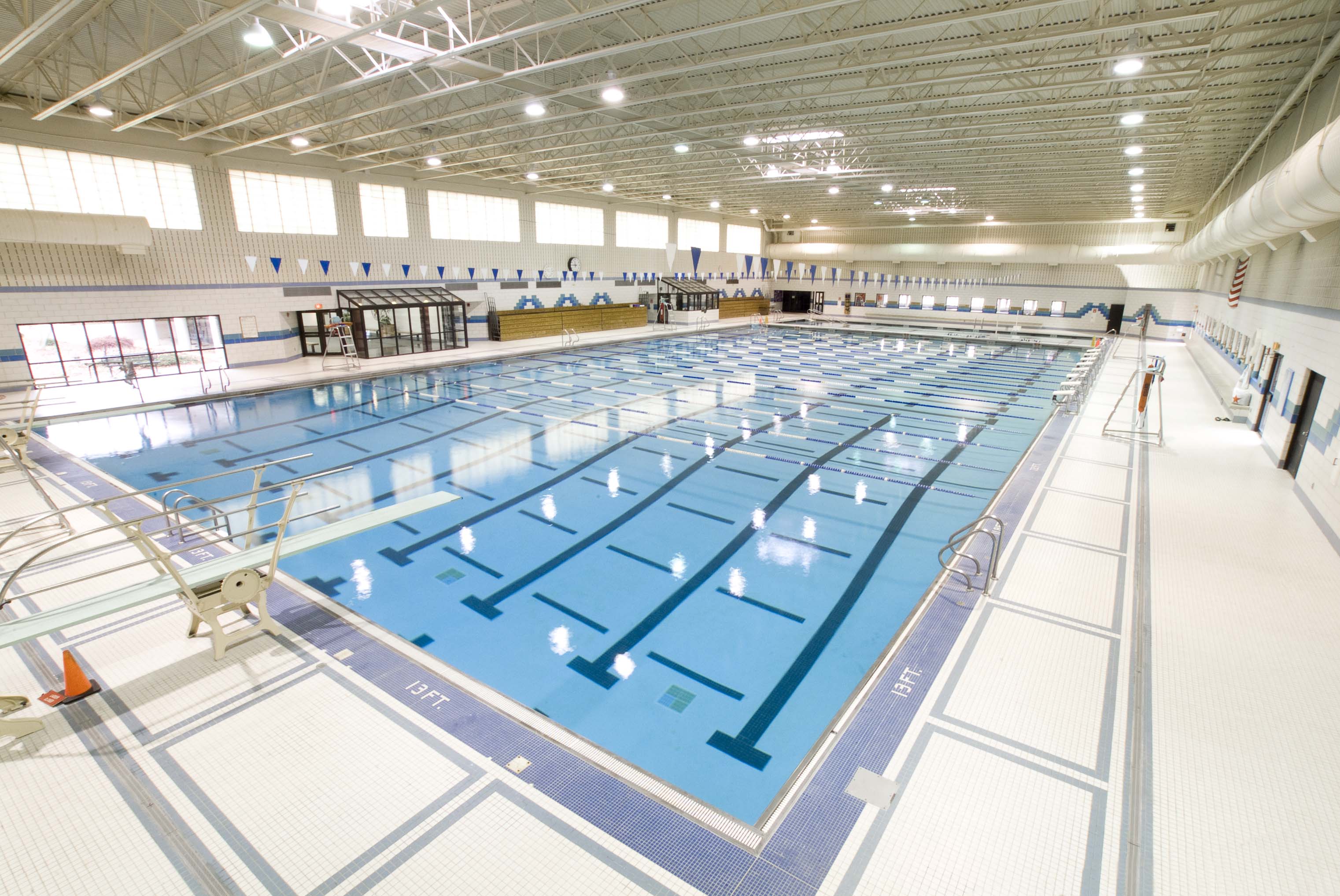 Picture of the main pool from the deep end