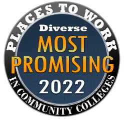 2022 Most Promising Places to Work in Community Colleges logo