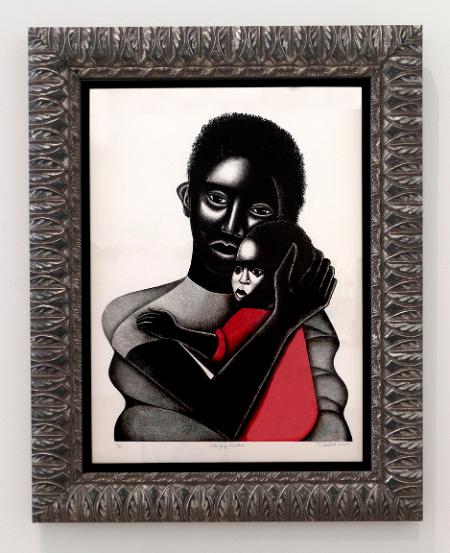 Elizabeth Catlett-Danys y Liethis-Lithograph