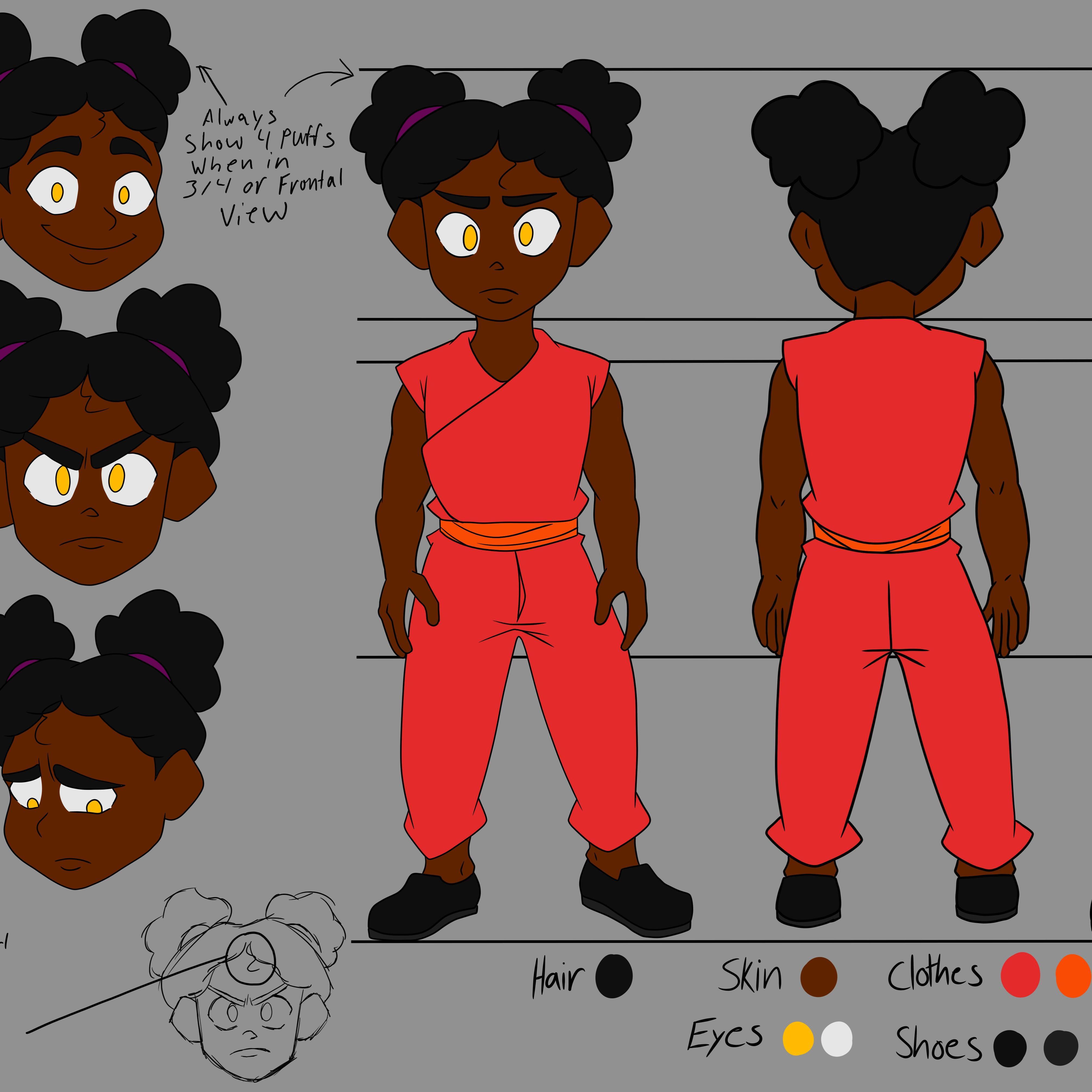 Sean Fogle - Bonnie Model Sheet D