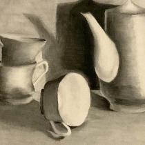  Jade Jefferson - Charcoal Still Life