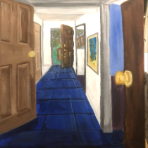 D'Mani Washington - Painting of Interior